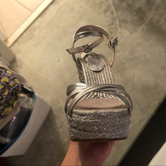 Silver wedges MK - Picture 1 of 10